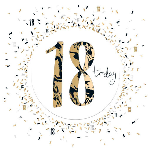 Picture of 18TH BIRTHDAY CARD